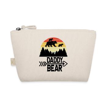 Daddy Bear climb the Mountain in Forest der Bär - Bio-Täschchen - Natur - Vorne