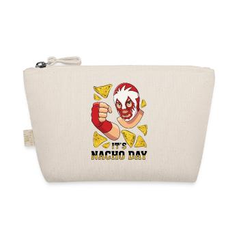 Mexikanischer Wrestling Ringer Lucha Libre Maske - Bio-Täschchen - Natur - Vorne