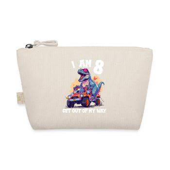T-Rex conduit un camion monstre J’ai 8e anniversaire - Trousse biologique - nature - Devant