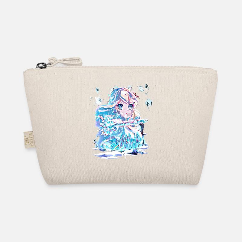 Ice Crystal Snow Queen Anime Princesse de glace Trousse biologique