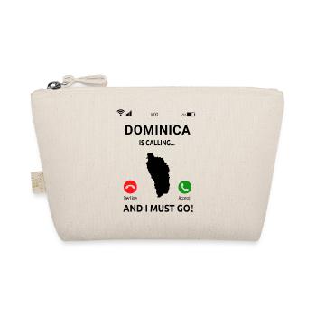 Dominica Caribbean Island Holiday Idea - Organic Pouch - nature - Front