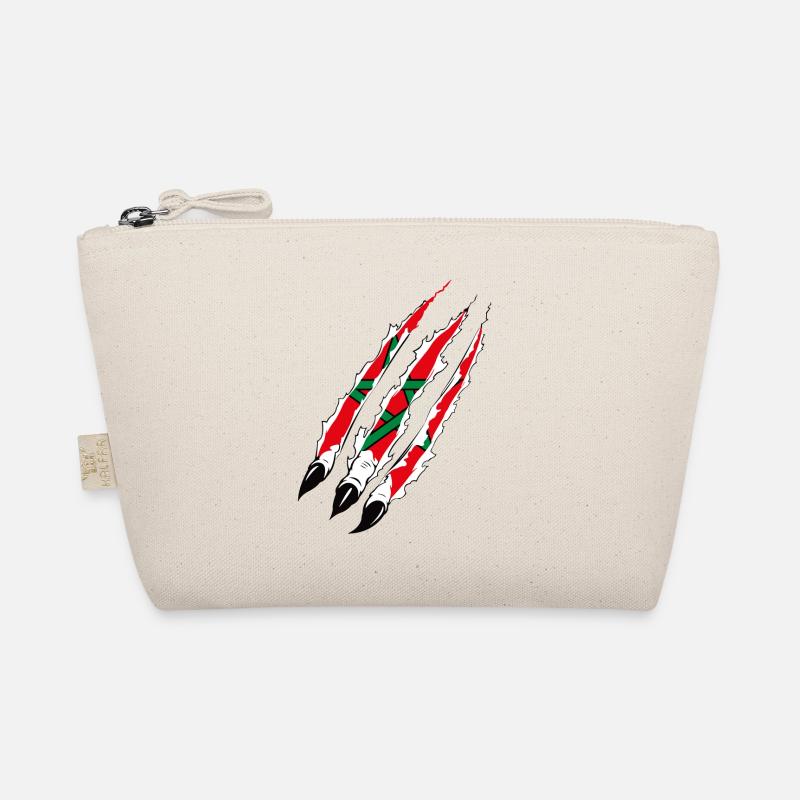 DRAPEAU DU MAROC AMAZIGH SYMBOLE BERBERE MAROC - Trousse biologique - nature
