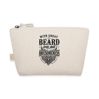 Beard Lover Bearded Man With Great - Organic Pouch - nature - Front