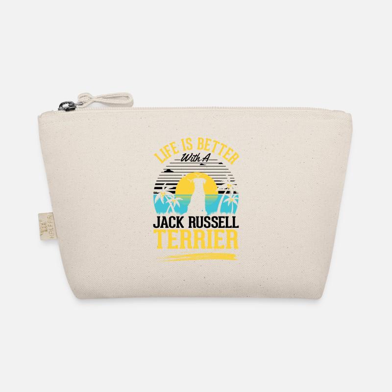 La vie est meilleure avec Jack Russell Terrier Trousse biologique