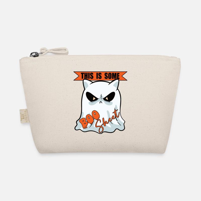 This is some boo sheet cat ghost Organic Pouch