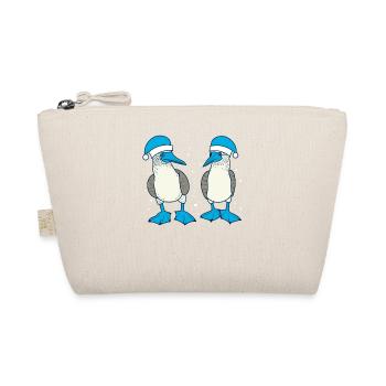 Blue-footed booby Santa hat - Organic Pouch - nature - Front