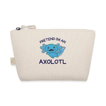 Imaginez que je suis un Axolotl Halloween - Trousse biologique - nature - Devant