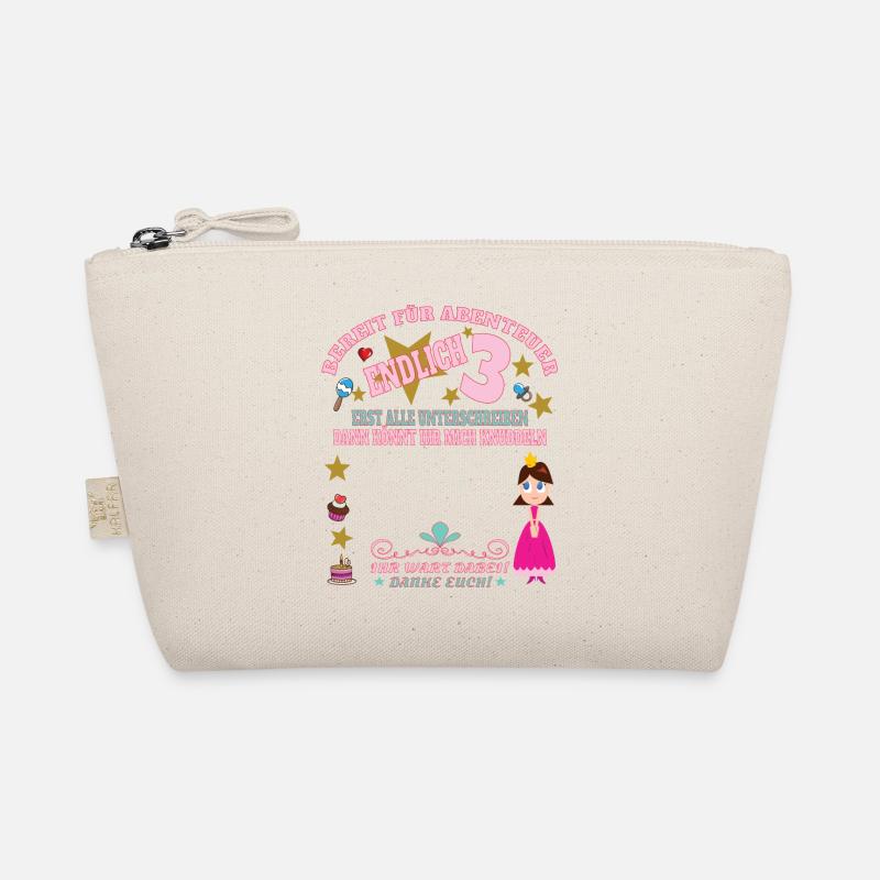 3. Geburtstag Mädchen & Junge Gästebuch Bio-Täschchen