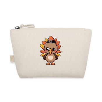 Gratefully Thanksgiving Baby Turkey - Organic Pouch - nature - Front