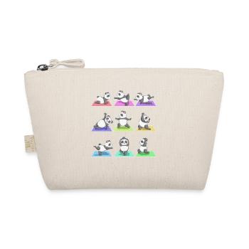 Yoga Sport Training Exercise Yoga Fan Yoga Fitness - Organic Pouch - nature - Front