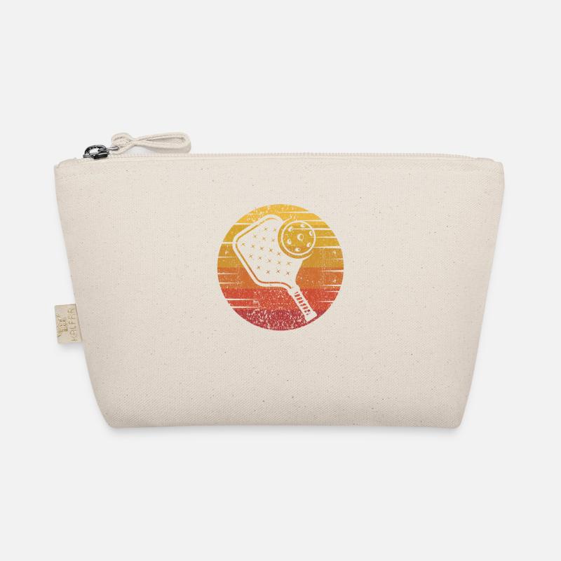 Retro Pickleball Player Pickleball Professional Pickleball Organic Pouch
