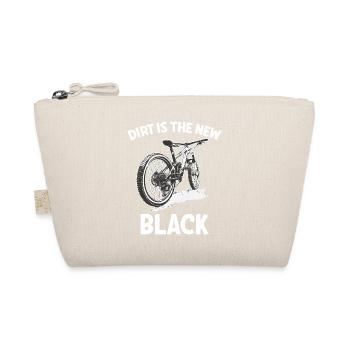 Mountain Biking Dirt Is The New Black - Organic Pouch - nature - Front