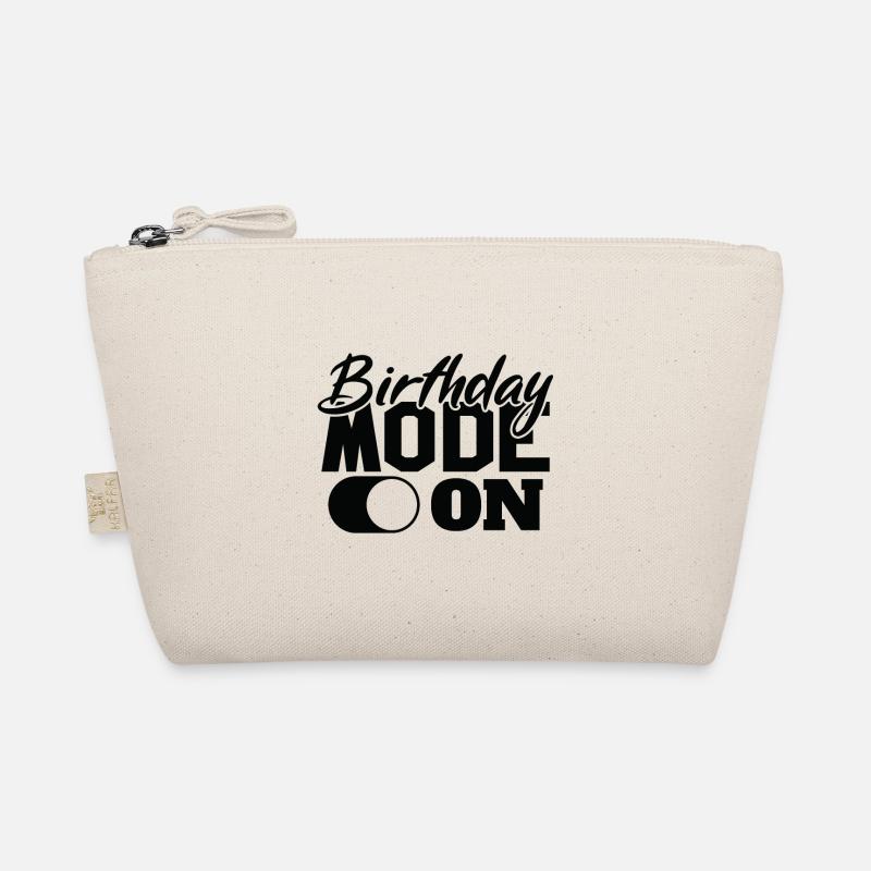 Birthday Mode On Fun Celebration Organic Pouch