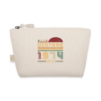 Original 1974 50th Anniversary Vintage Gift - Organic Pouch - nature - Front