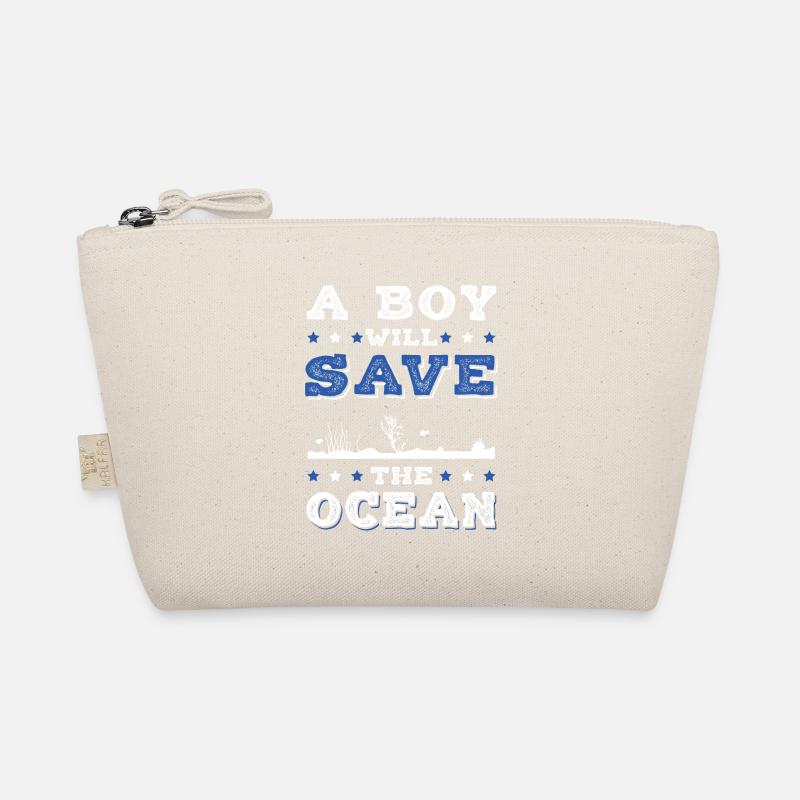 save the ocean mädchen Bio-Täschchen