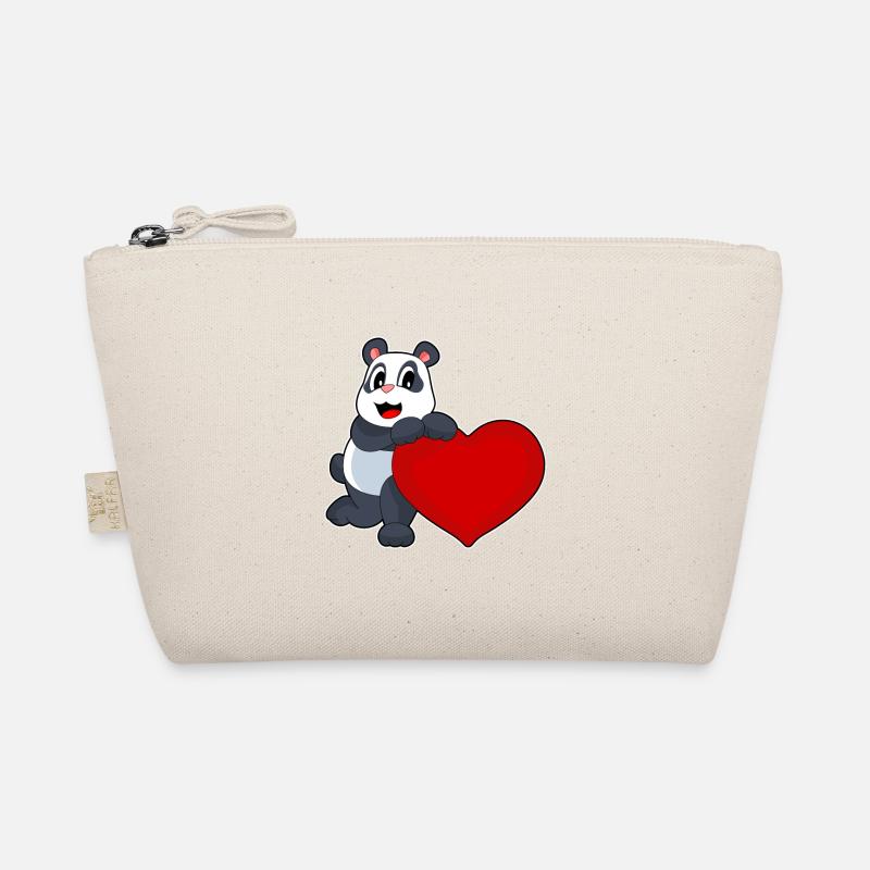 Cœur de panda Trousse biologique