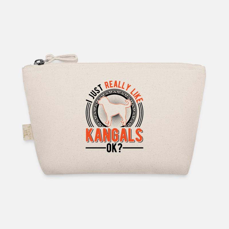 Kangal Hund Geschenk - Bio-Täschchen - Natur