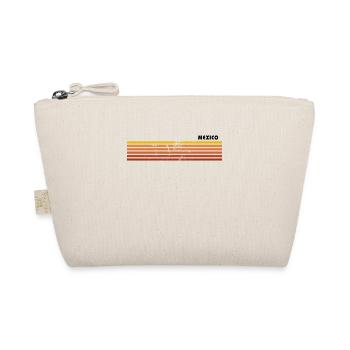 Retro Mexico Vintage Vacation Souvenir - Organic Pouch - nature - Front
