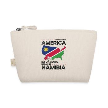 Namibia Amerikanischer Patriot USA Gewachsen - Bio-Täschchen - Natur - Vorne