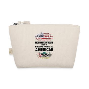 Mosambikanisch Amerikanischer Patriot USA - Bio-Täschchen - Natur - Vorne
