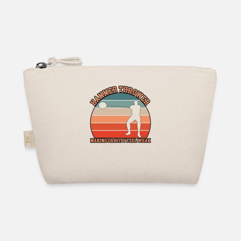 Hammer Thrower Design Organic Pouch