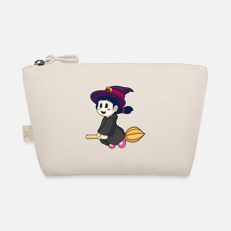 Filles Halloween Sorcière Balai Trousse biologique