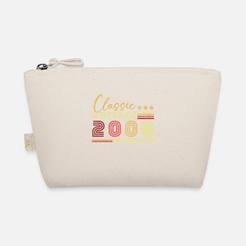 Classic Vintage 2006 Birthday Gift Organic Pouch