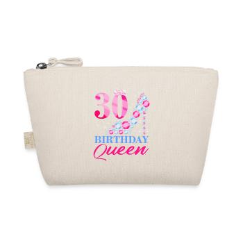 Anniversaire Reine 30e anniversaire - Trousse biologique - nature - Devant