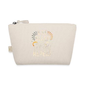 Eat Sleep Pray Repeat Vintage Sunrise - Organic Pouch - nature - Front