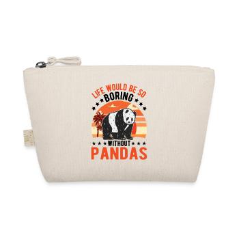 Panda Lover Panda Bear Cadeau - Trousse biologique - nature - Devant