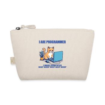 Je suis programmeur - Trousse biologique - nature - Devant