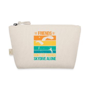Les amis ne laissent pas les amis sauter seuls Skydiver S - Trousse biologique - nature - Devant
