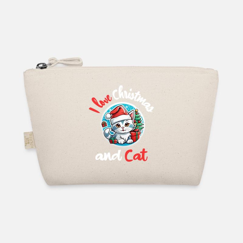 J’aime Noël et les Chats - Chat Noël Trousse biologique