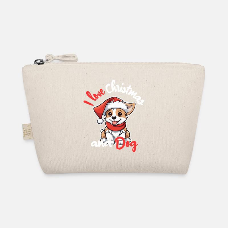 chien noel - j'aime noel et les chiens Trousse biologique