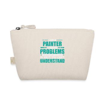 I am a Painter i solve Problems Profession - Organic Pouch - nature - Front