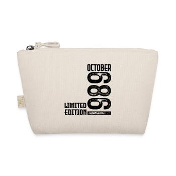 Oktober 1989 Geschenk zum Jahrestag. Oktober 1989. - Bio-Täschchen - Natur - Vorne
