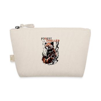Forest Dweller: Red Panda's Haven - Organic Pouch - nature - Front