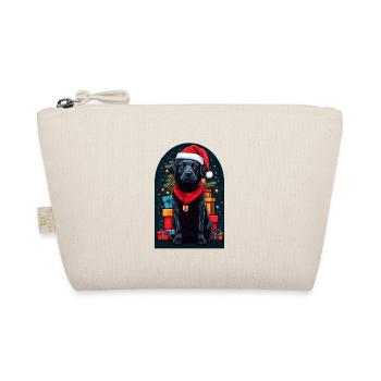 Funny Labrador Retriever With - Organic Pouch - nature - Front