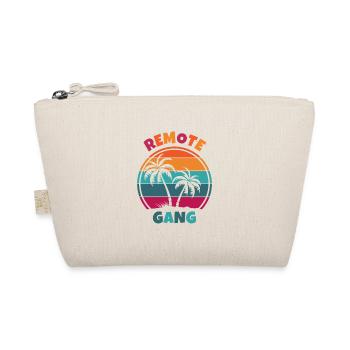Remote gang – work from home or anywhere - Organic Pouch - nature - Front