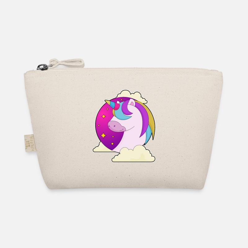 Einhorn Sterne Wolken Bio-Täschchen