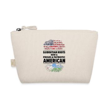 Djiboutian American Patriot USA Grown Djibouti US - Organic Pouch - nature - Front