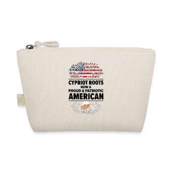 Zypriotischer amerikanischer Patriot USA - Bio-Täschchen - Natur - Vorne