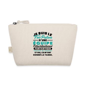 Je suis le fier patron d'une équipe - Trousse biologique - nature - Devant