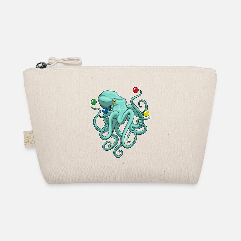 Octopus juggler juggling Organic Pouch