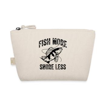Fisherman Fisherman Fishing Rod Night Fishing - Organic Pouch - nature - Front