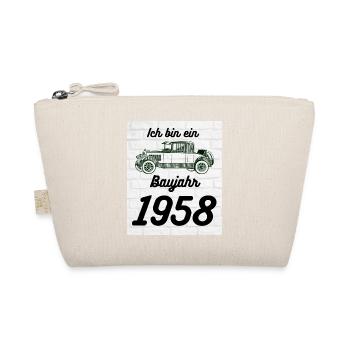 Oldtimer 1958 - Bio-Täschchen - Natur - Vorne