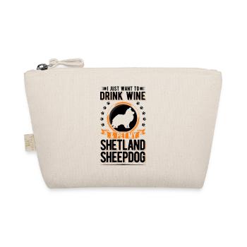 Shetland Sheepdog et Wine Sheltie - Trousse biologique - nature - Devant