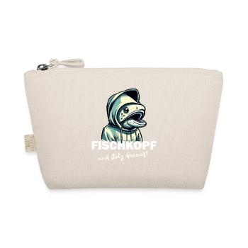 Fischkopf und stolz darauf - Bio-Täschchen - Natur - Vorne