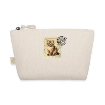 Chat Maman Chat Timbre Chat Mères - Trousse biologique - nature - Devant