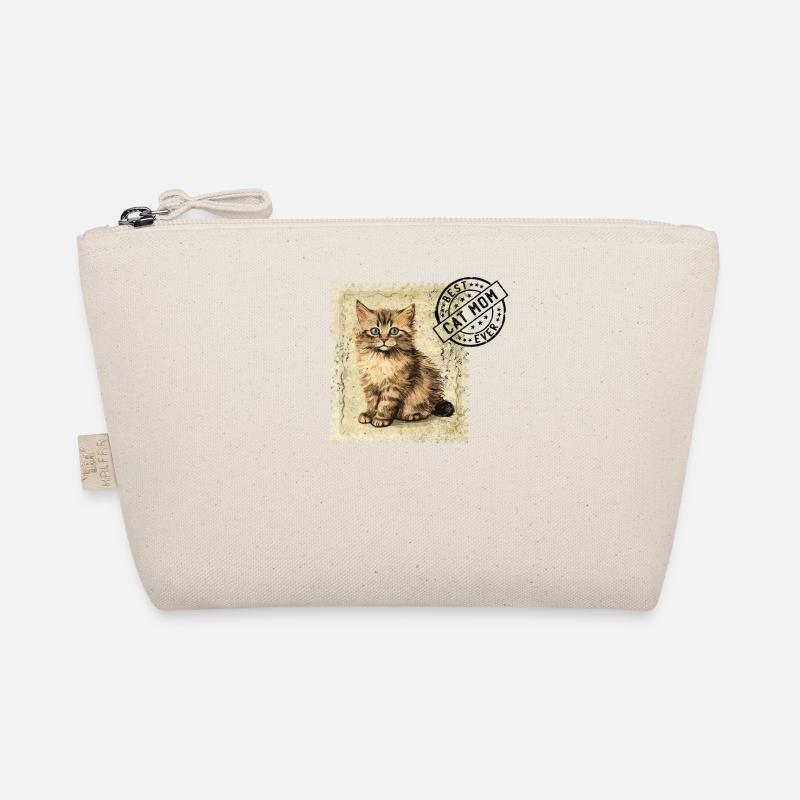 Chat Maman Chat Timbre Chat Mères Trousse biologique